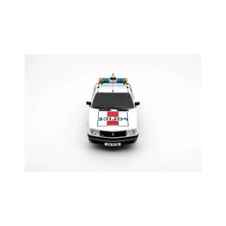 RENAULT 18 TURBO POLICE NATIONALE 1982 OttO mobile 1:18 Resinemodell (Türen, Motorhaube... nicht zu öffnen!)
